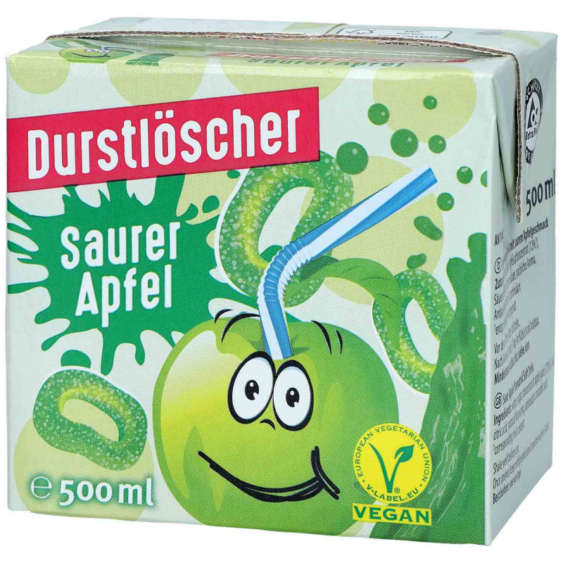  Durstlöscher Saurer Apfel 500ml 