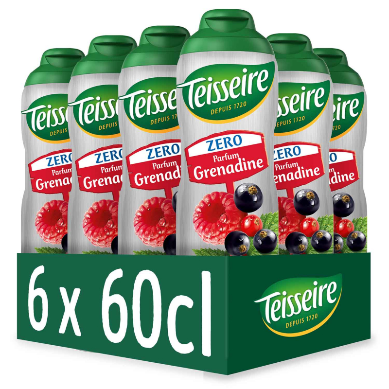  Teisseire Zero Grenadine 600ml 