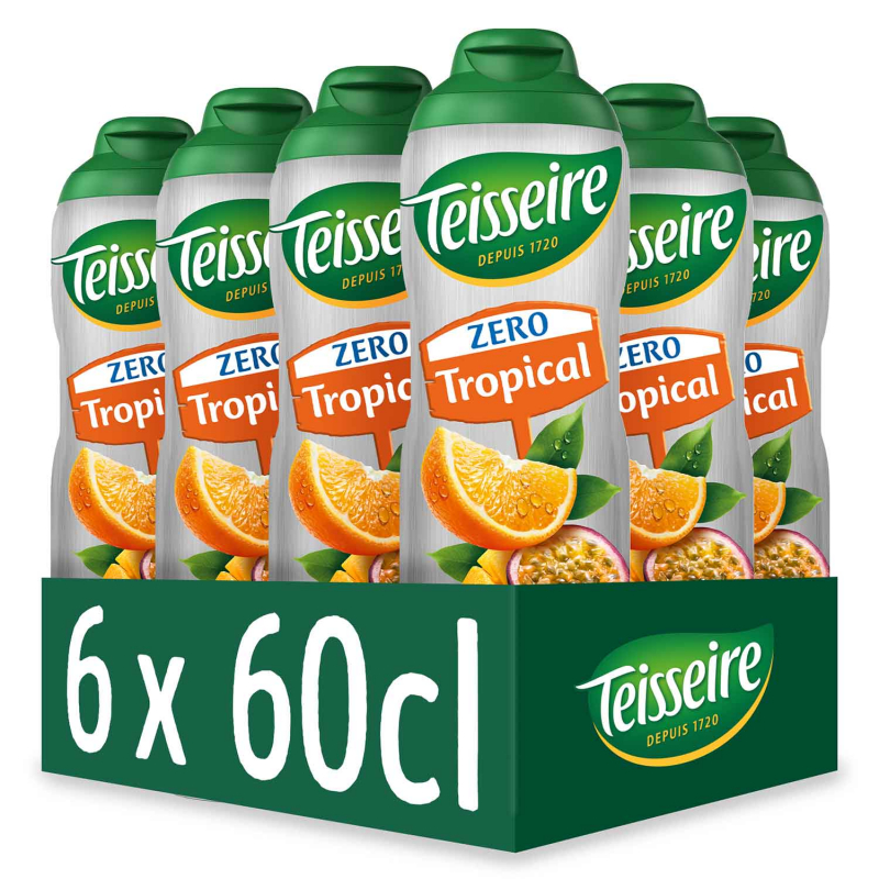  Teisseire Zero Tropical 600ml 