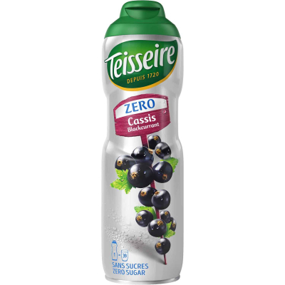  Teisseire Zero Schwarze Johannisbeere 600ml 