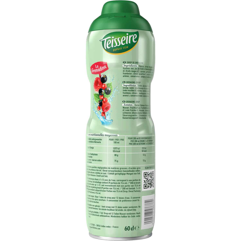  Teisseire Grenadine 600ml 