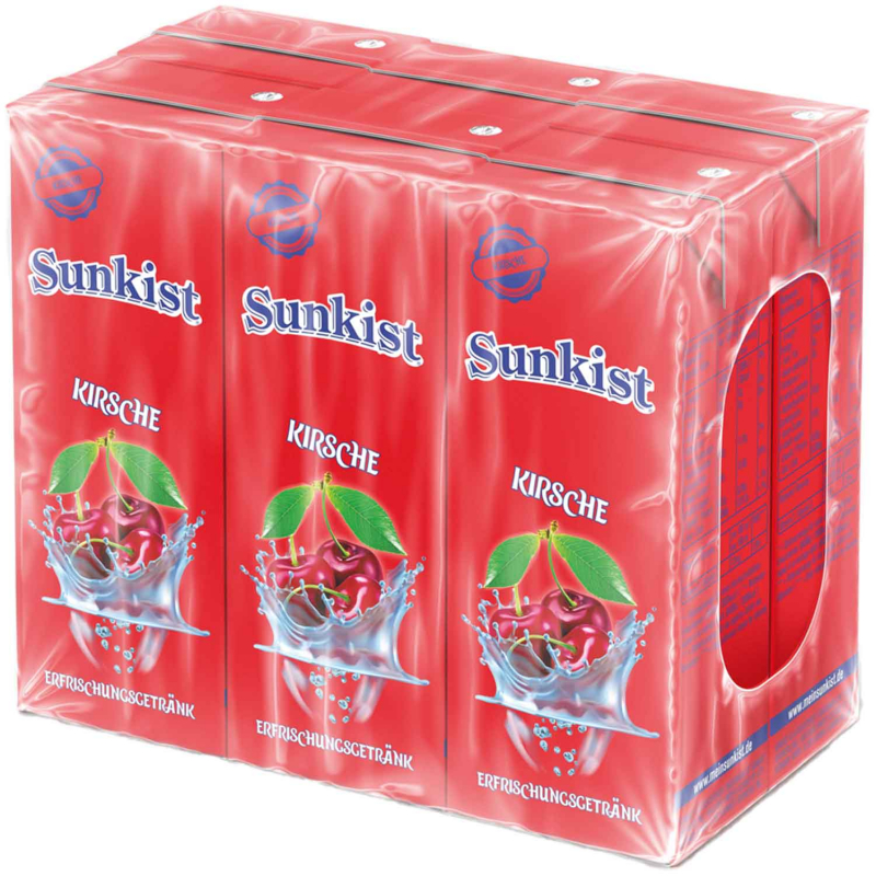  Sunkist Kirsche 6x200ml 