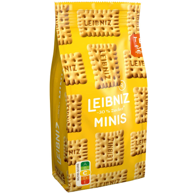  Leibniz Butterkeks Minis -30% Zucker 125g 