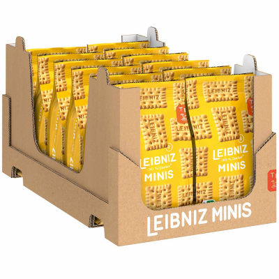  Leibniz Butterkeks Minis -30% Zucker 125g 