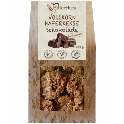  HaferHerz Haferkekse Schokolade 300g 