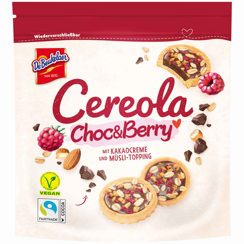  DeBeukelaer Cereola Choc & Berry 147g 