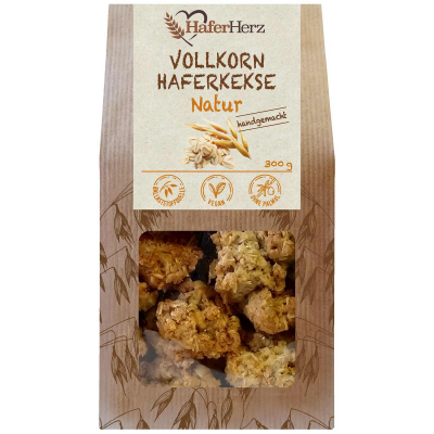  HaferHerz Haferkekse Natur 300g 