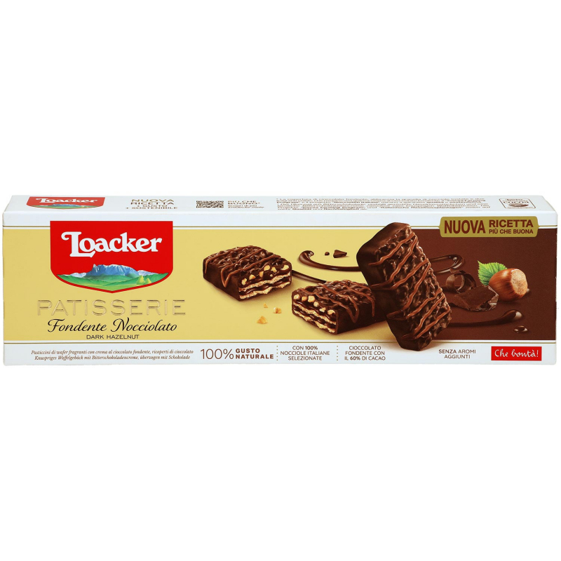  Loacker Patisserie Fondente Nocciolato 100g 