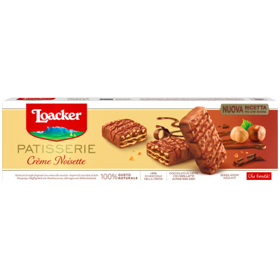  Loacker Patisserie Crème Noisette 100g 