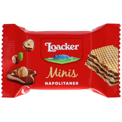  Loacker Minis Napolitaner 62x10g 