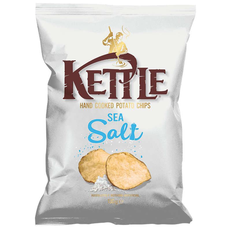  Kettle Chips Sea Salt 130g 