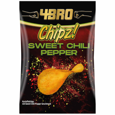  4BRO Chipz! Sweet Chili Pepper 125g 
