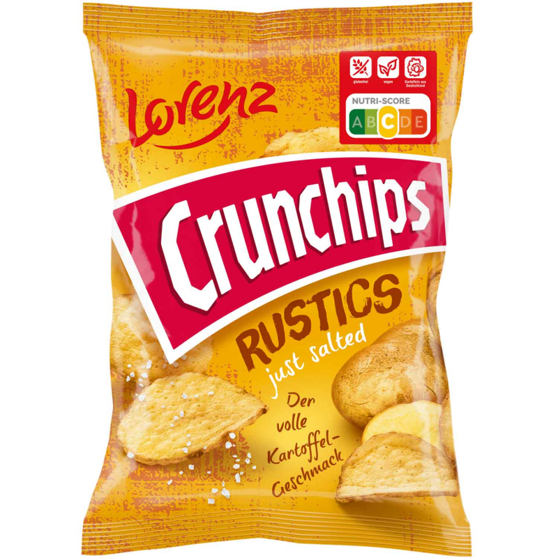  Crunchips Rustics Just Salted 110g 