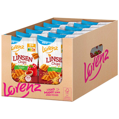  Lorenz Linsen Chips Paprika 85g 