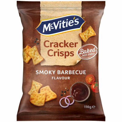  McVitie's Cracker Crisps Smoky Barbecue 110g 