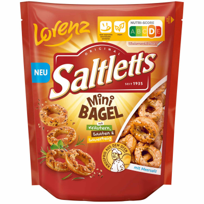  Saltletts Mini Bagel 100g 