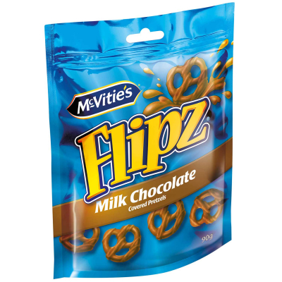  Flipz Milk Chocolate 90g 