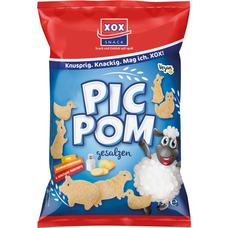  XOX Pic Pom gesalzen 75g 