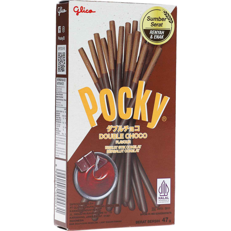  Pocky Double Choco 47g 