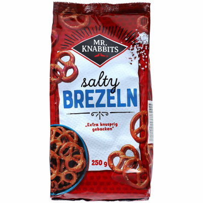  Mr. Knabbits Salty Brezeln 250g 