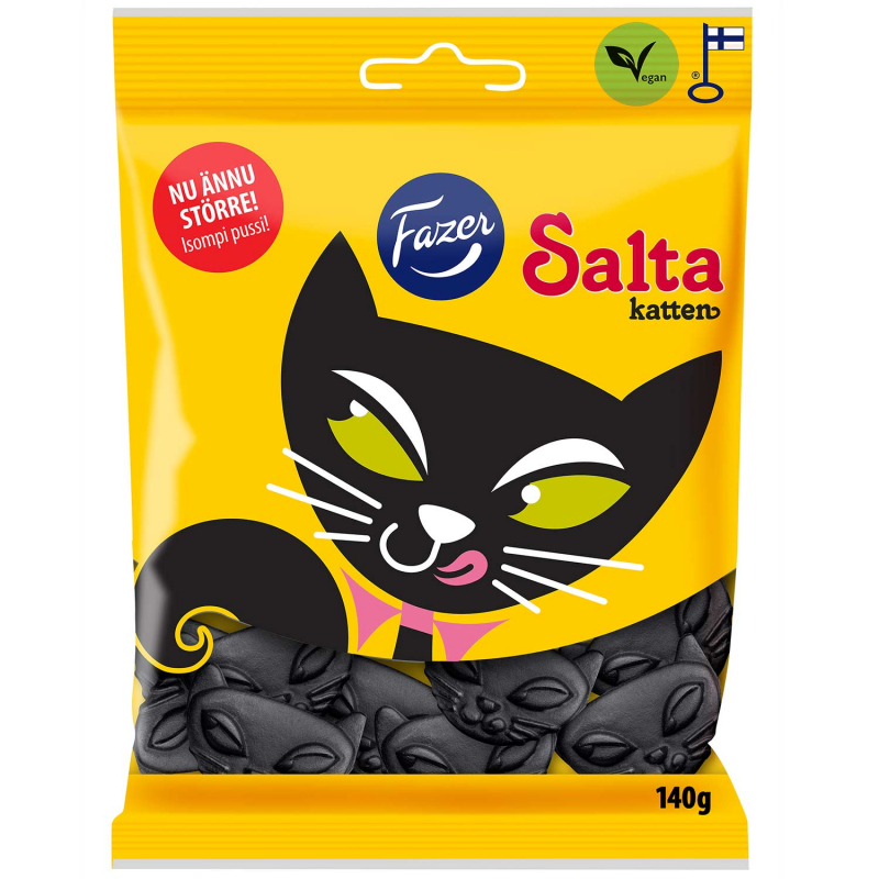  Fazer Salta Katten 140g 