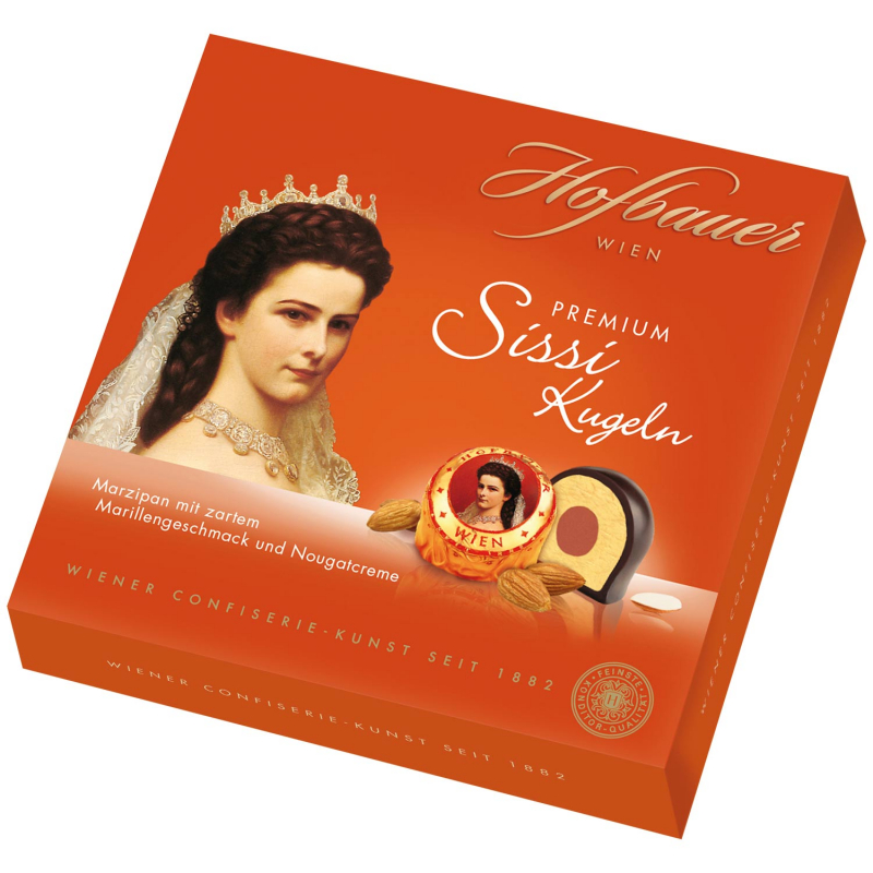  Hofbauer Wien Premium Sissi Kugeln 200g 