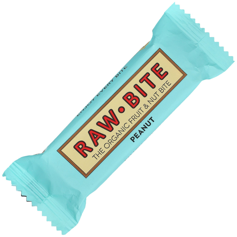  RAWBITE The Organic Fruit & Nut Bite Peanut 50g 