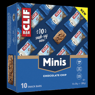  Clif Bar Energy Bar Chocolate Chip Minis 10x28g 