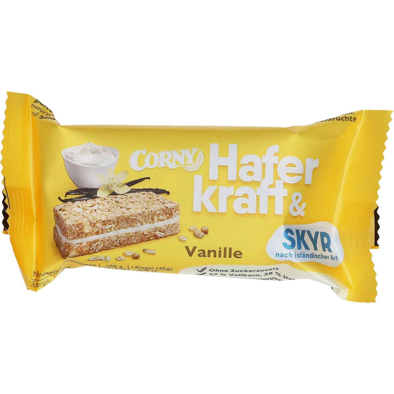  Corny Haferkraft & Skyr Vanille 3x40g 