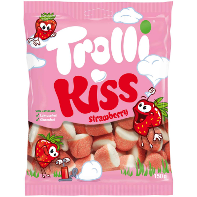  Trolli Strawberry Kiss 150g 