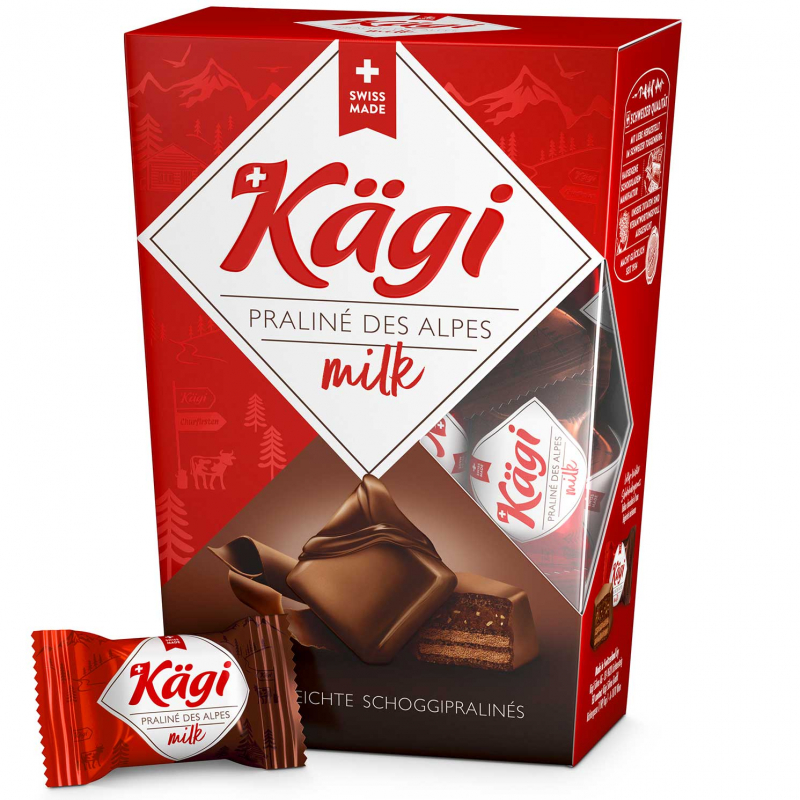  Kägi Praliné des Alpes Milk 150g 