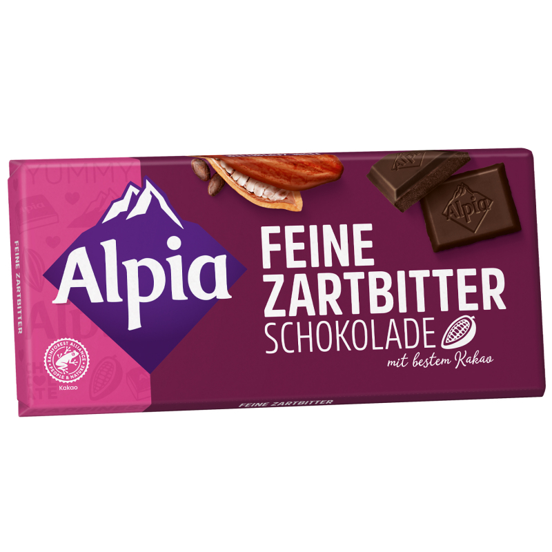  Alpia Feine Zartbitter Schokolade 100g 