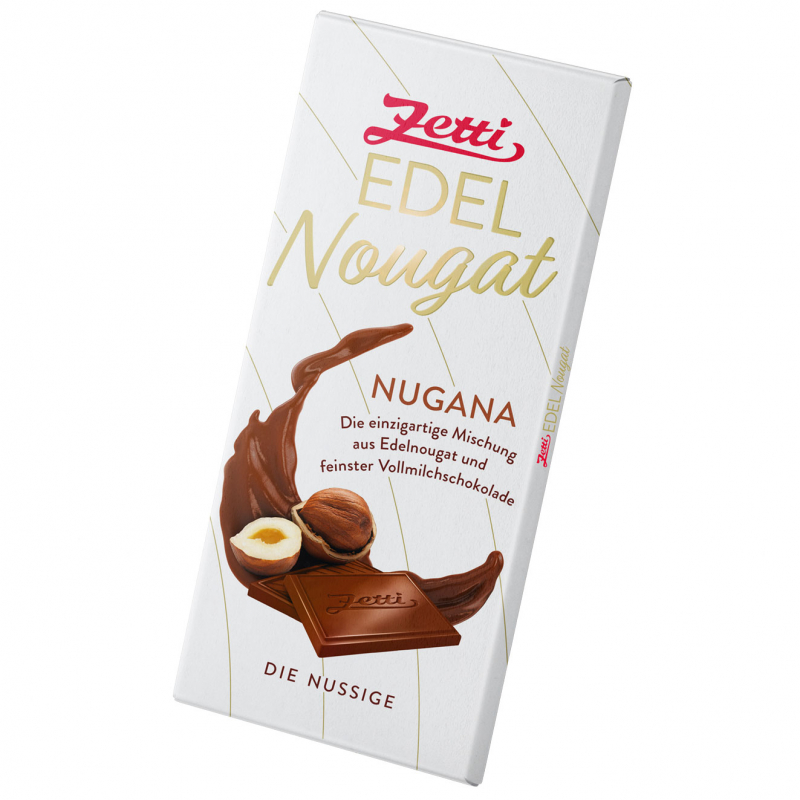  Zetti Edel Nougat Nugana Tafel 100g 