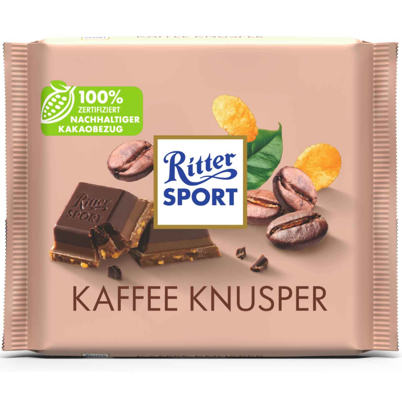  Ritter Sport Kaffee Knusper 100g 