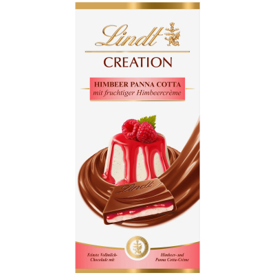  Lindt Creation Himbeer Panna Cotta Tafel 150g 