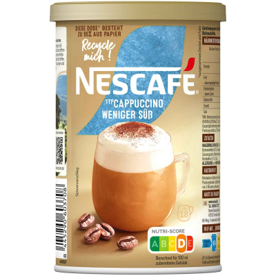 Nescafé Typ Cappuccino weniger süß 220g