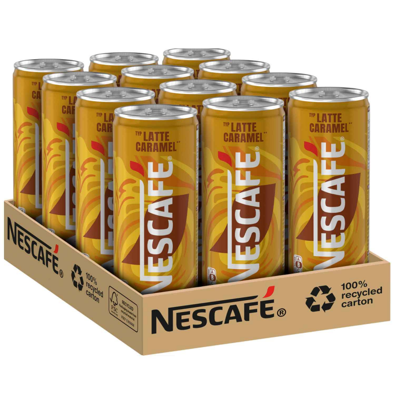  Nescafé Typ Latte Caramel 250ml 