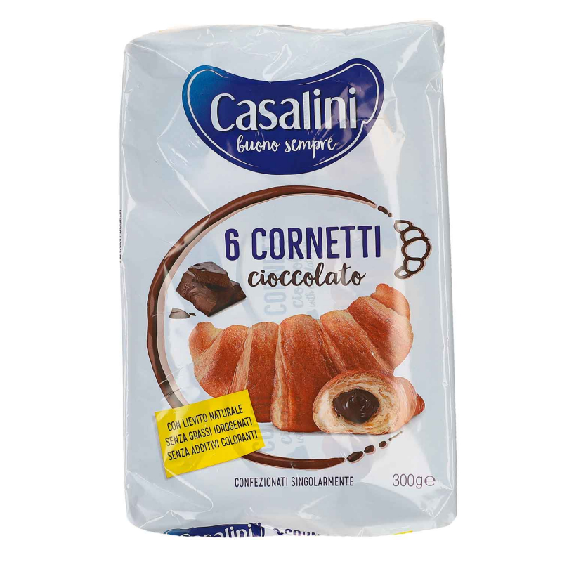  Casalini Cornetti Cioccolato 6x50g 