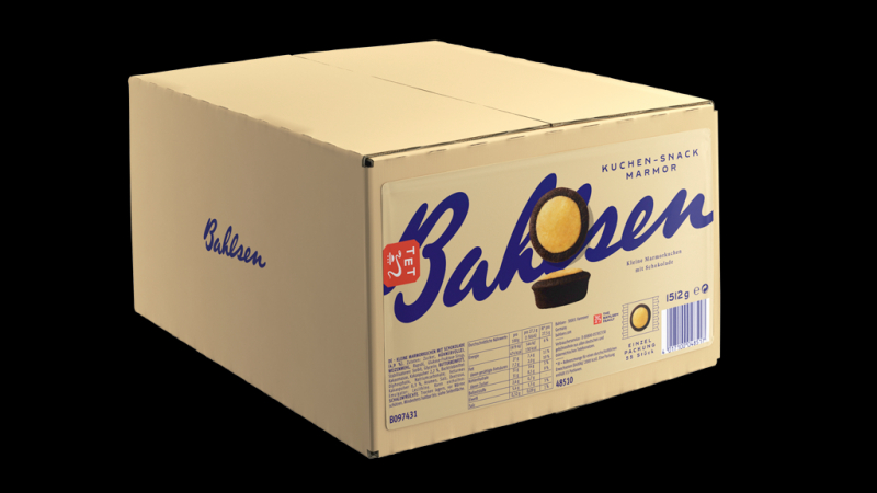  Bahlsen Kuchen-Snack Marmor 55er 