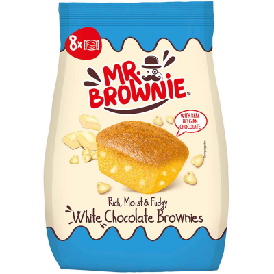  Mr. Brownie White Chocolate Brownies 200g 