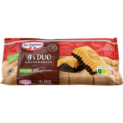  Dr. Oetker Kuchensnack Duo 4x35g 