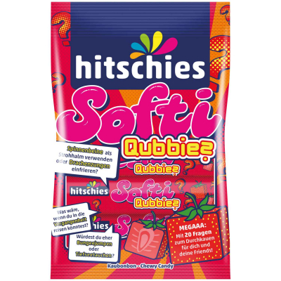  hitschies Softi Qubbies Erdbeere 80g 