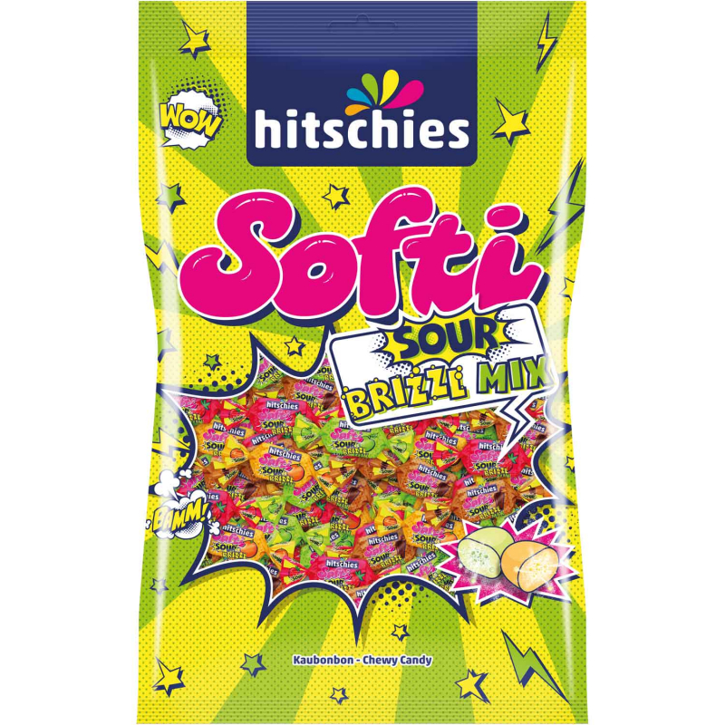  hitschies Softi Sour brizzl Mix 1kg 