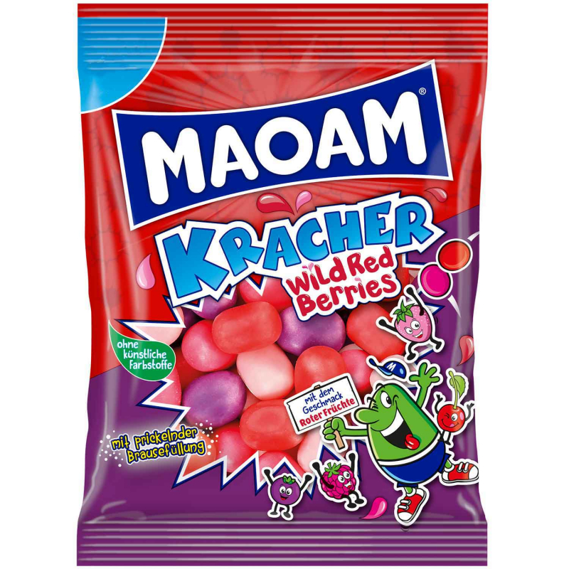  Maoam Kracher Wild Red Berries 200g 