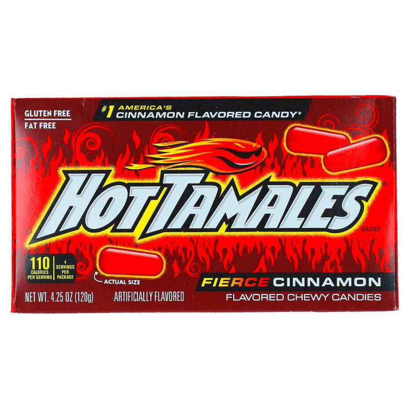  Hot Tamales Fierce Cinnamon 120g 