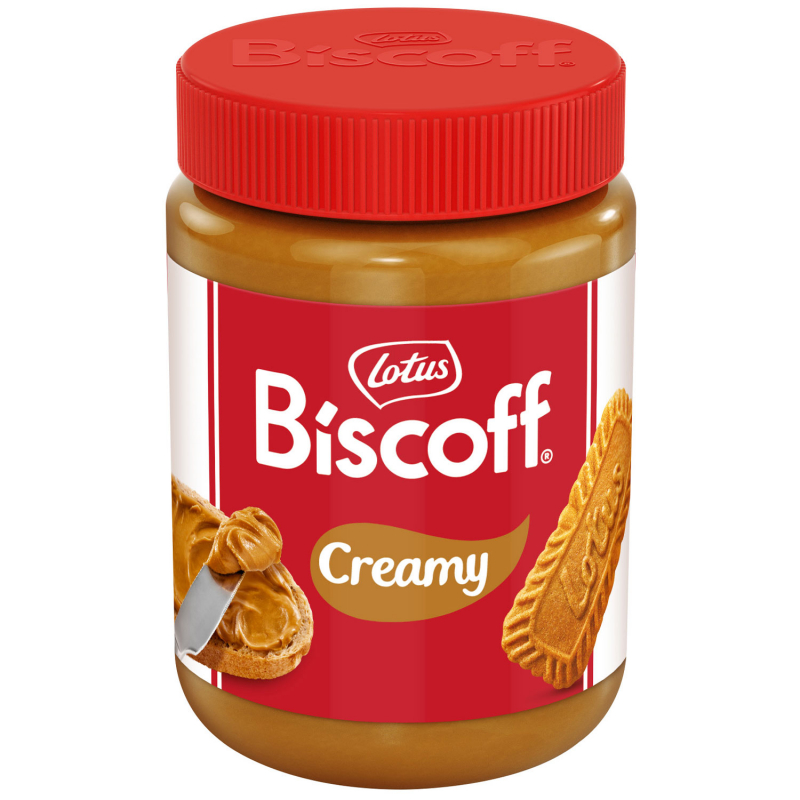  Lotus Biscoff Creamy Brotaufstrich 400g 