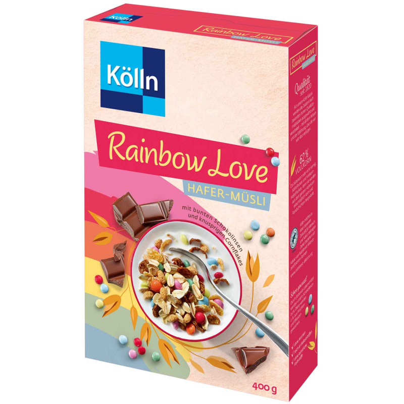  Kölln Hafer-Müsli Rainbow Love 400g 