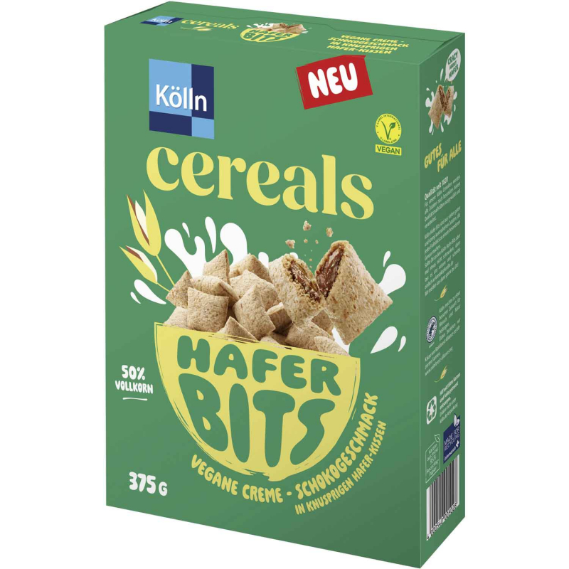  Kölln Cereals Hafer Bits Schoko 375g 