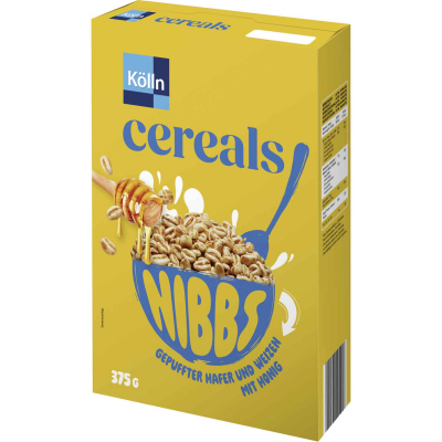  Kölln Cereals Nibbs Honig 375g 