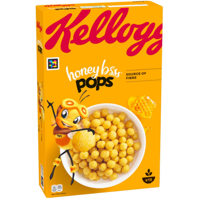  Kellogg's Honey Bsss Pops 400g 